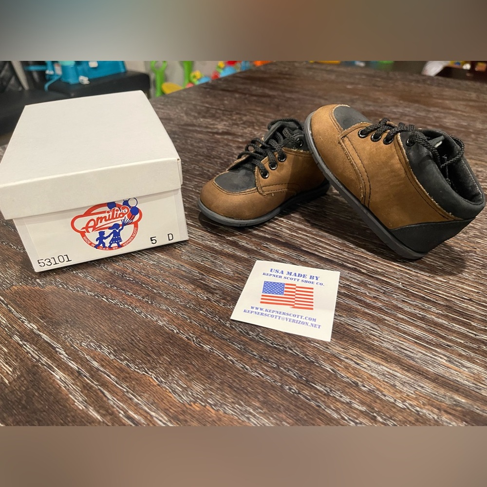 Scott Kepner Shoe Co. Little Hikers Boots for Baby Boy - Size 5